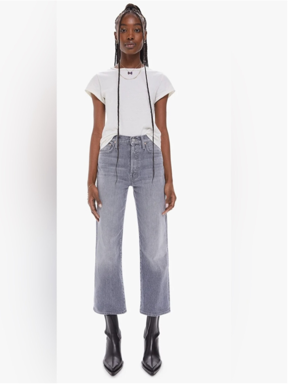 MOTHER SUPERIOR THE RAMBLER ANKLE JEAN IN UNCOMMON GROUND Size 29